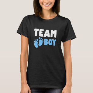 Camiseta Festa de Revolução de Gênero Equipe Menino Bebê Fu