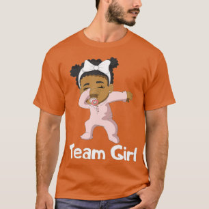 Camiseta Festa de Revolução de Gênero Menina Batida Negra B