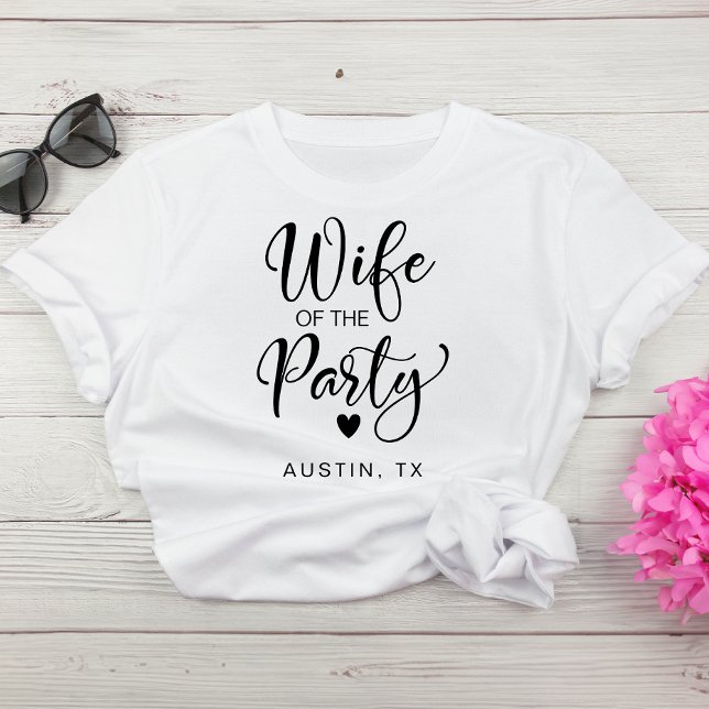 Camiseta Festa de solteira Bride Austin (Celebrate the bride-to-be in fun and style at her bachelorette party)