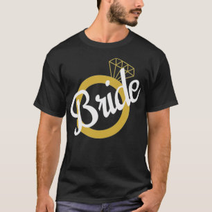 Camiseta Festa de solteira Bridesmaid Bride Squad, melhor s