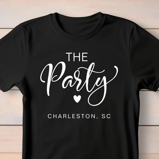 Camiseta Festa de solteira de Charleston Fácil (Celebrate the bride-to-be in fun and style at her bachelorette party)