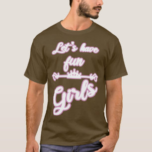 Camiseta festa de solteira de dança feminina