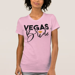 Camiseta Festa de solteira de Vegas Bride