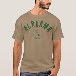 Camiseta Festa de solteira do Alabama Bride MMXXII para o