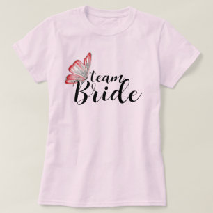Camiseta Festa de solteira do Team Bride