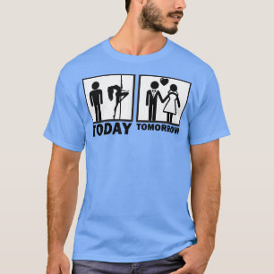 Camiseta Festa de Solteirão Engraçada