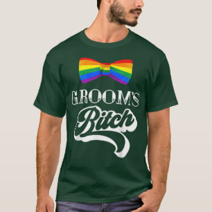 Camiseta Festa de Solteirão Gay Orgulho LGBT Noivado do Noi