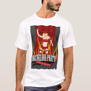 Camiseta Festa de Solteiro - Noite de Mal-Chefe