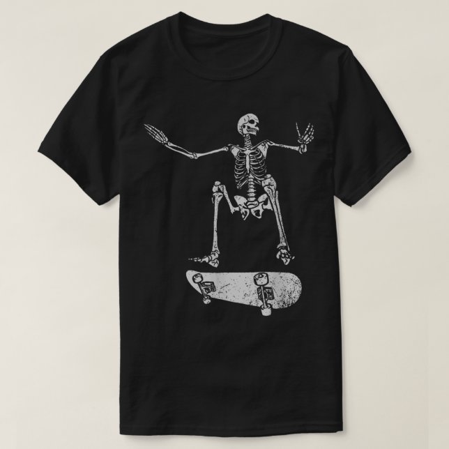 Camiseta Festa de Spooken Halloween - Skateboard co (Frente do Design)