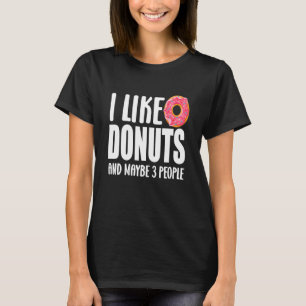 Camiseta Festa De Tema De Rosquinha comida Eu Gosto De Rosq