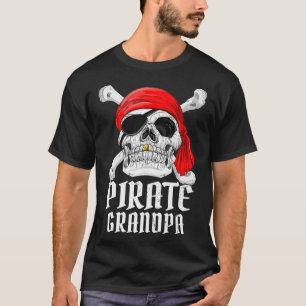 Camiseta Festa de Tema do Vovô Pirata, Dia das Bruxas, Hom