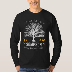 Camiseta Festa de Verão da Reunião da Família Sampson 2022