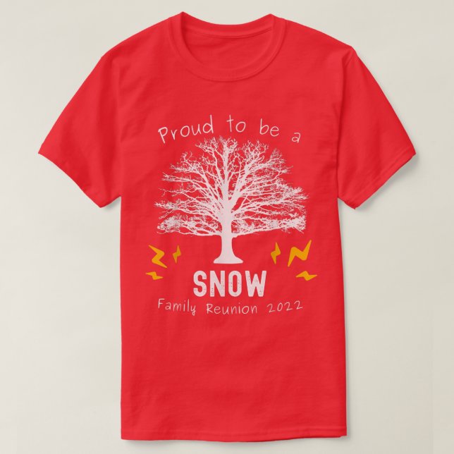 Camiseta Festa de Verão da Sindicato da Família de Neve 202 (Frente do Design)