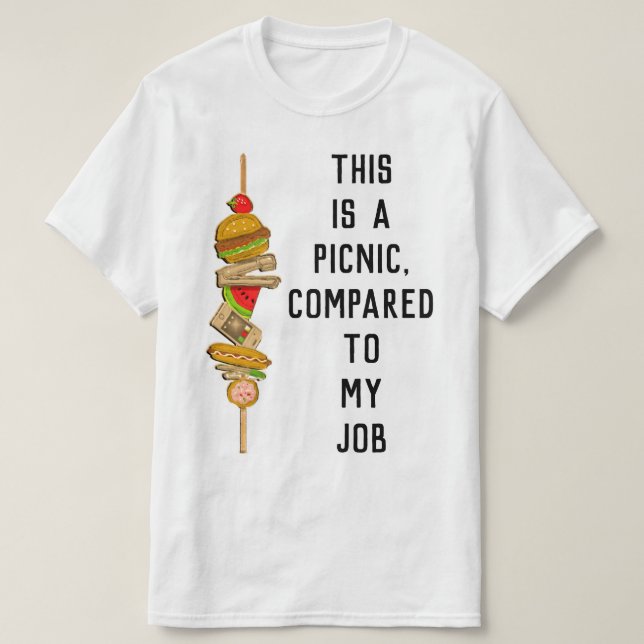 Camiseta Festa de Verão Divertida (Frente do Design)