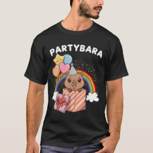 Camiseta Festa Divertida Capivara Festa de Aniversário Cria
