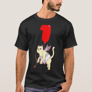 Camiseta Festa do Balão de primeiros aniversarios de Gato d