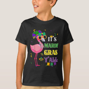 Camiseta Festa do Carnaval Encantada Idea Flamingo Mardi Gr