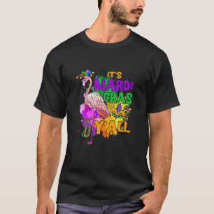 Camiseta Festa do Carnaval Encantada Idea Flamingo Mardi Gr