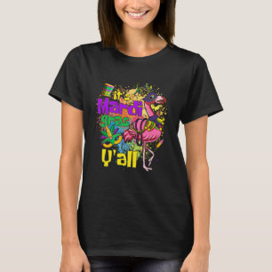 Camiseta Festa do Carnaval Encantada Idea Flamingo Mardi Gr