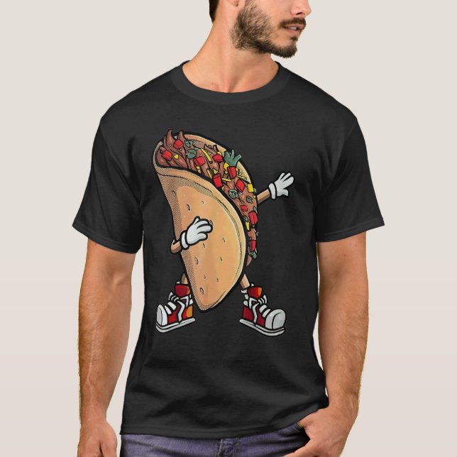 Camiseta Festa do Cinco de Maio Comida Mexicana (Frente)