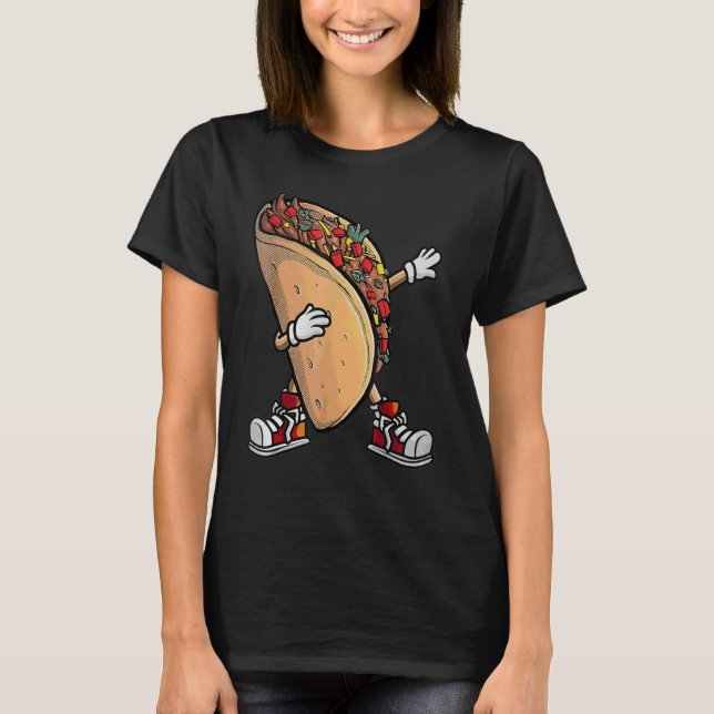 Camiseta Festa do Cinco de Maio Comida Mexicana (Frente)