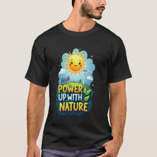 Camiseta Festa do Dia da Terra Vintage Energia Renovável So