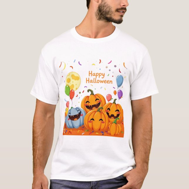 Camiseta festa do halloween (Frente)