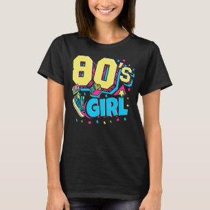 Camiseta Festa do Tema de Festa de Festa de 80s - Versão Re