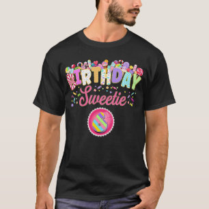 Camiseta Festa do Tema do Sorvete de Aniversário do Docinho