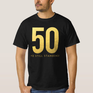 Camiseta Festa Dourada de 50º Aniversário de Casamento