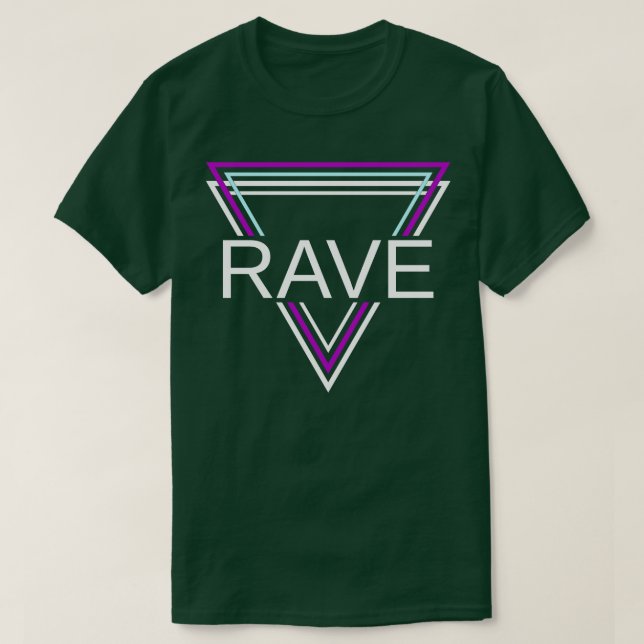 Camiseta Festa EDM do Partido de Techno House Rave Techno G (Frente do Design)