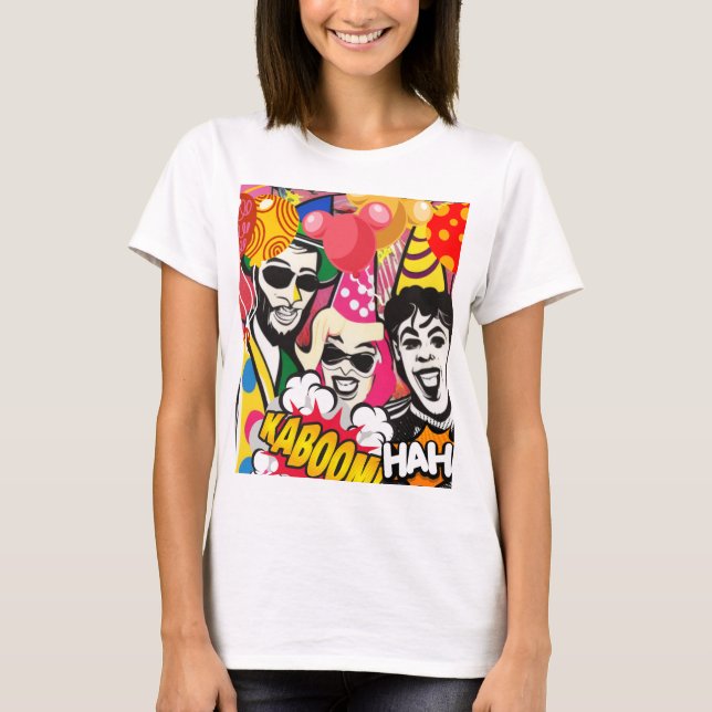 Camiseta Festa em (Frente)