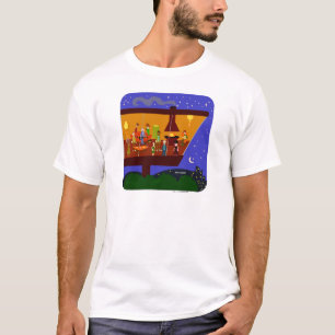 Camiseta Festa em casa retro
