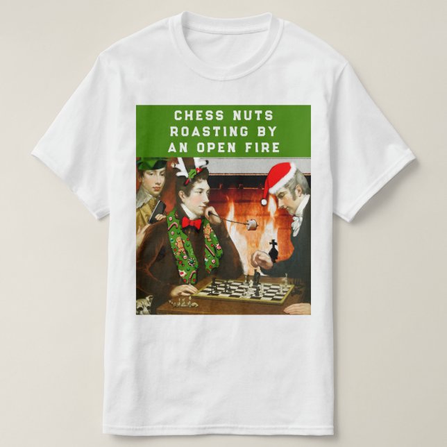 Camiseta Festa Engraçada de Natal (Frente do Design)