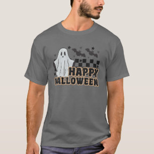 Camiseta Festa Ghost Halloween Feliz Halloween 2022 Para A
