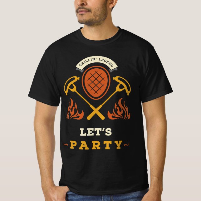 Camiseta Festa Lets (Partido Grill) (Frente)