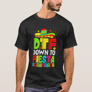 Camiseta Festa Mexicana Cinco De Mayo DTF Festa Baixa Des