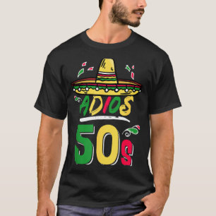 Camiseta Festa Mexicana de 60 Anos de Idade Fiesta Cinco De
