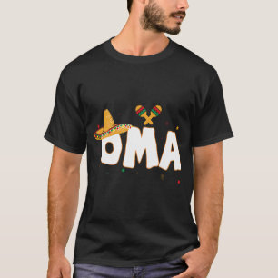 Camiseta Festa Mexicana Partido Cinco De Maio Avó
