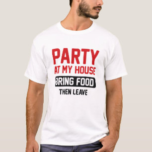 Camiseta Festa Na Minha Casa