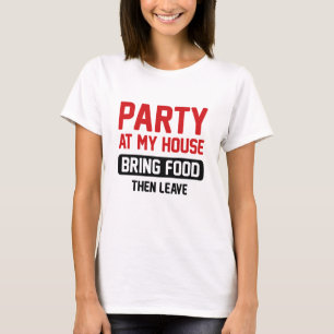 Camiseta Festa Na Minha Casa
