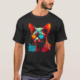 Camiseta Festa na Praia do Gato Devon Rex