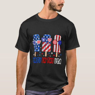 Camiseta Festa Nos Eua Em 4 De Julho, Popsicus Shirt Boys U