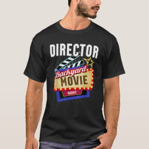 Camiseta Festa Noturna de Cinema de Quintal de Família Corr