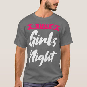 Camiseta Festa noturna feminina garotas de equipe noturna n