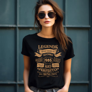 Camiseta Festa personalizada de aniversário de 40 anos de q
