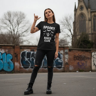 Camiseta Festa Personalizada de Halloween Assustadora para