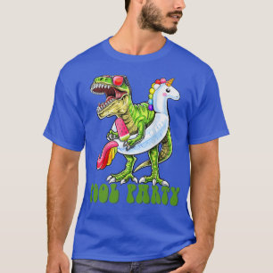 Camiseta Festa piscina Dinossauro Unicorn Férias de Verão n