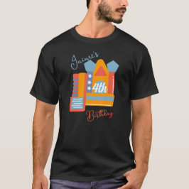 Camiseta Festa Saltitante Colorido Infláveis Aniversário