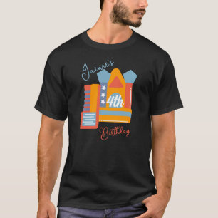 Camiseta Festa Saltitante Colorido Infláveis Aniversário
